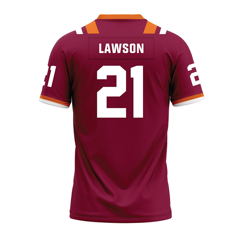 Virginia Tech - NCAA Football : Keli Lawson - Premium Football Jersey