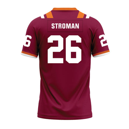 Virginia Tech - NCAA Football : Jalen Stroman - Premium Football Jersey