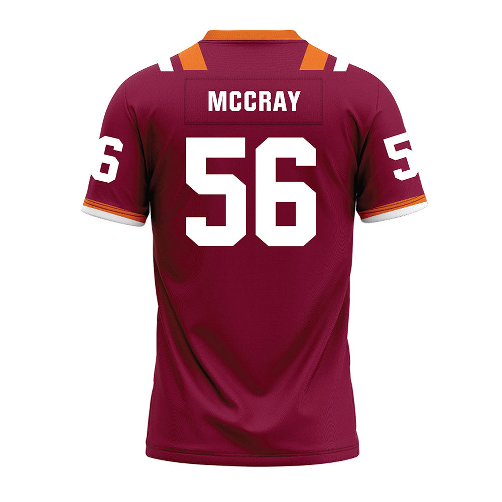 Virginia Tech - NCAA Football : CJ McCray - Premium Football Jersey