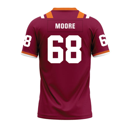 Virginia Tech - NCAA Football : Kaden Moore - Premium Football Jersey