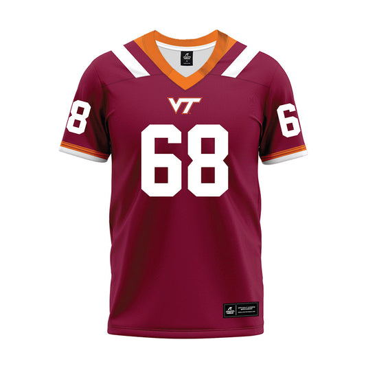 Virginia Tech - NCAA Football : Kaden Moore - Premium Football Jersey