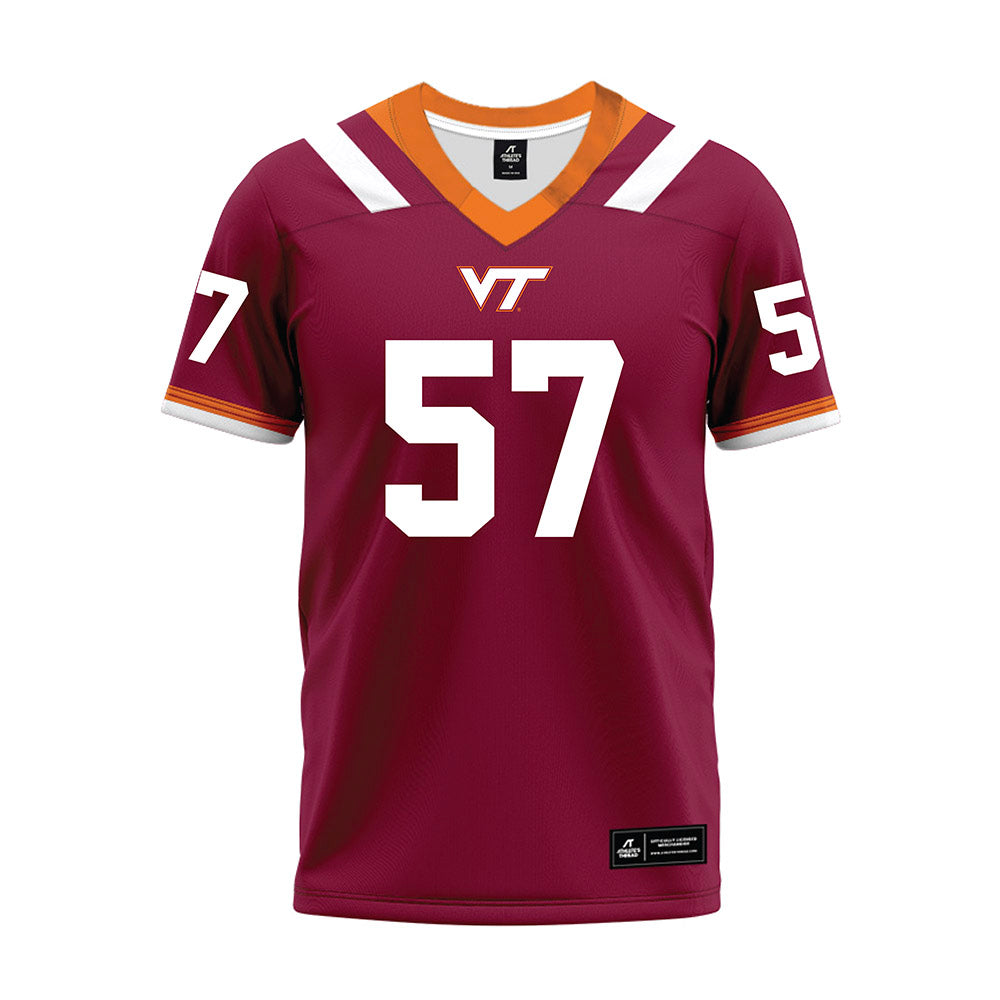 Virginia Tech - NCAA Football : Lucas Austin - Premium Football Jersey-0