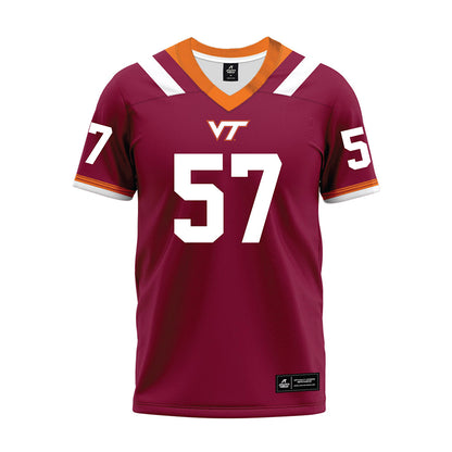Virginia Tech - NCAA Football : Lucas Austin - Premium Football Jersey-0