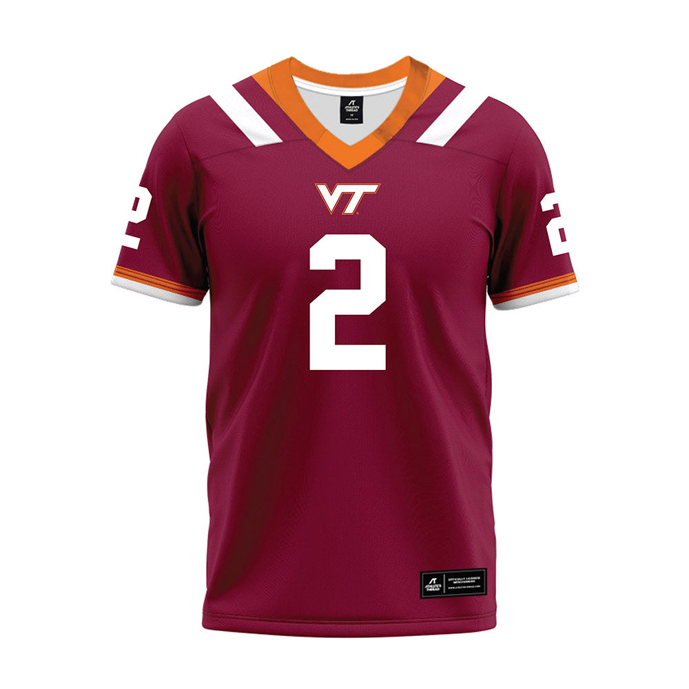 Virginia Tech - NCAA Football : Takye Heath - Premium Football Jersey