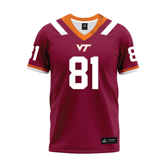 Virginia Tech - NCAA Football : Jordan Tapscott - Premium Football Jersey