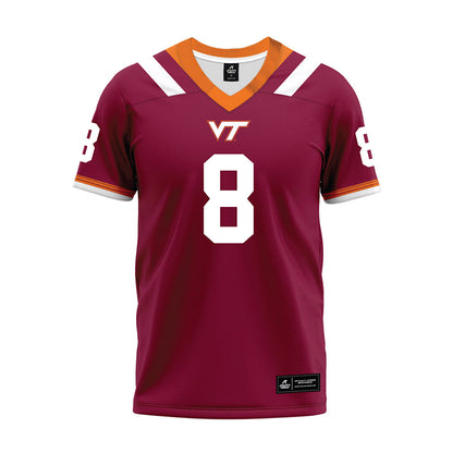 Virginia Tech - NCAA Football : Braylon Johnson - Premium Football Jersey