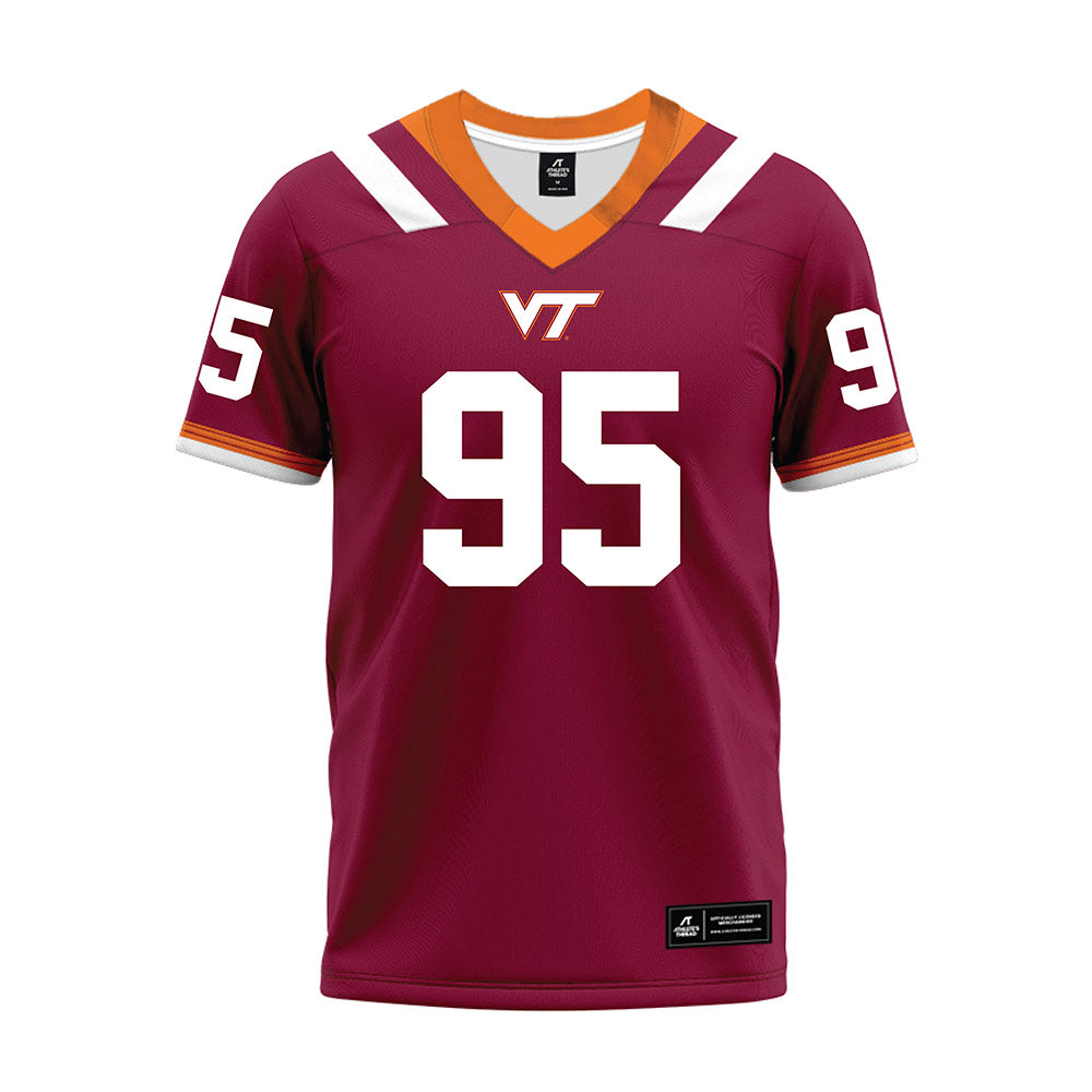 Virginia Tech - NCAA Football : Nick Veltsistas - Premium Football Jersey