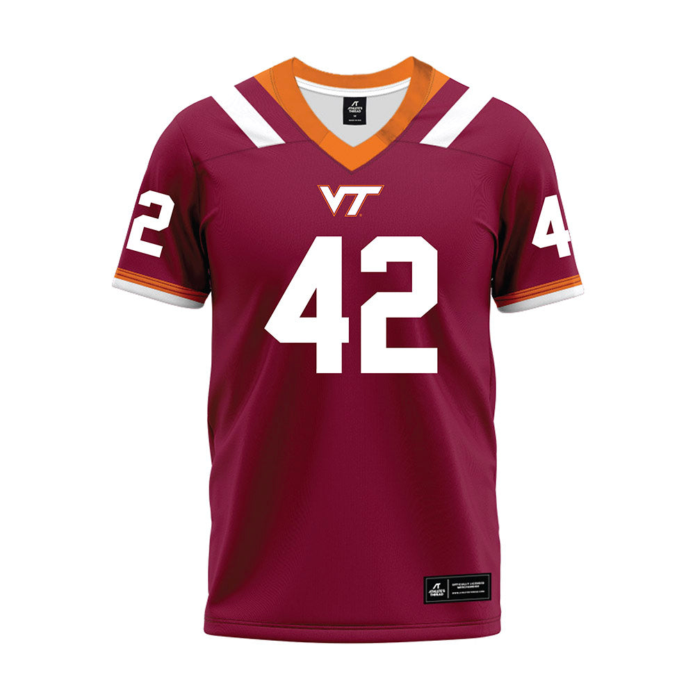 Virginia Tech - NCAA Football : Aycen Stevens - Premium Football Jersey-0