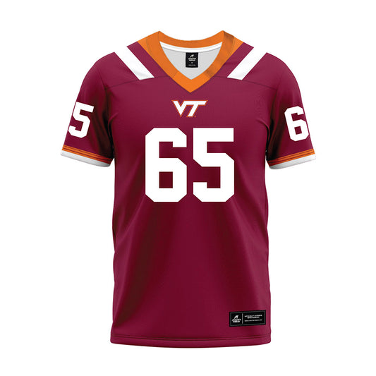 Virginia Tech - NCAA Football : Xavier Chaplin - Premium Football Jersey