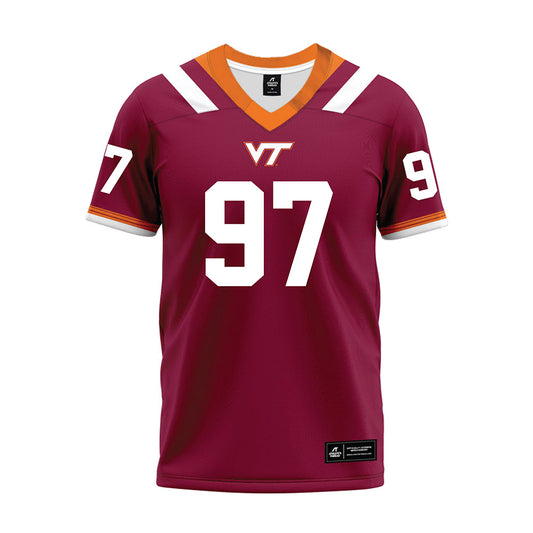 Virginia Tech - NCAA Football : John Love - Premium Football Jersey