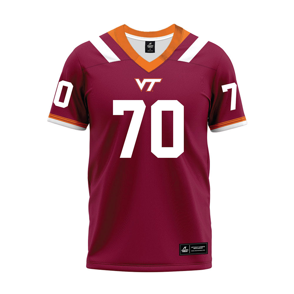 Virginia Tech - NCAA Football : Parker Clements - Premium Football Jersey