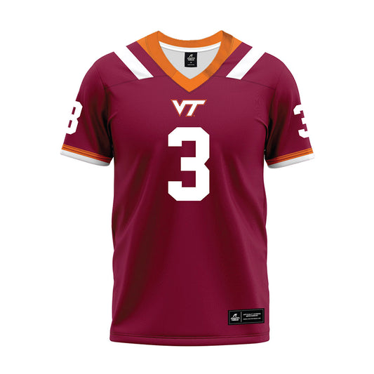 Virginia Tech - NCAA Football : Collin Schlee - Premium Football Jersey
