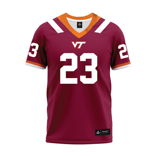 Virginia Tech - NCAA Football : Tyler Mason - Premium Football Jersey-0