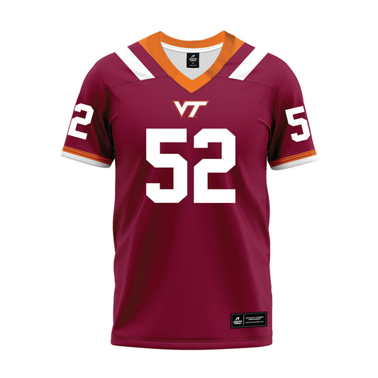 Virginia Tech - NCAA Football : Sherrod Henderson - Premium Football Jersey-0