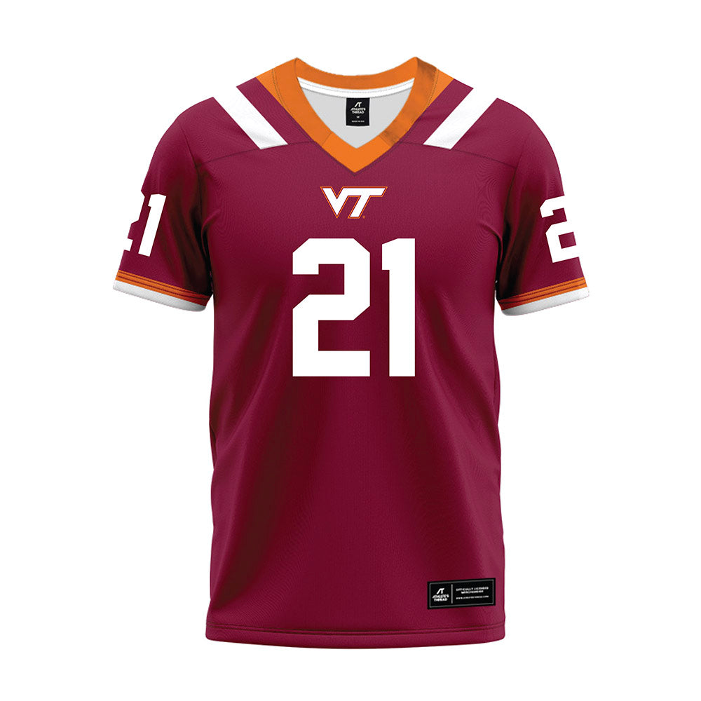 Virginia Tech - NCAA Football : Jeremiah Coney - Premium Football Jersey