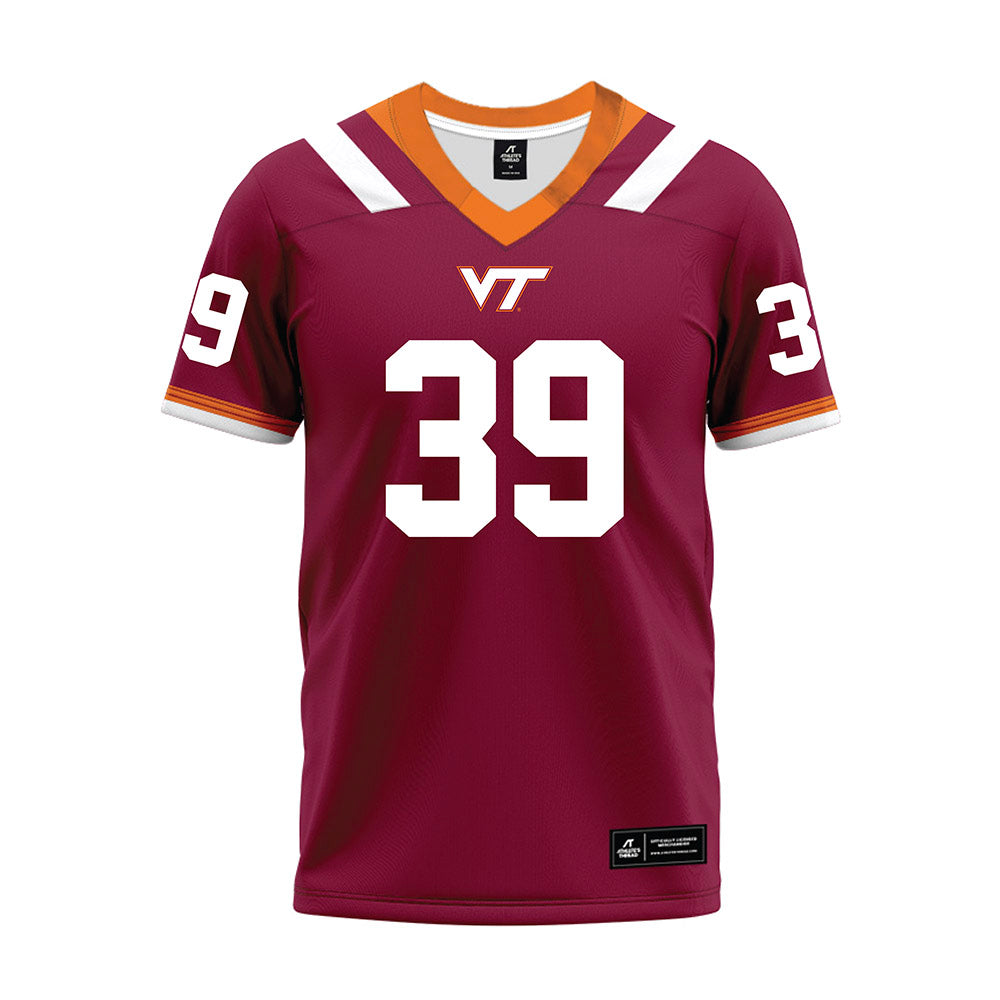 Virginia Tech - NCAA Football : Jorden McDonald - Premium Football Jersey
