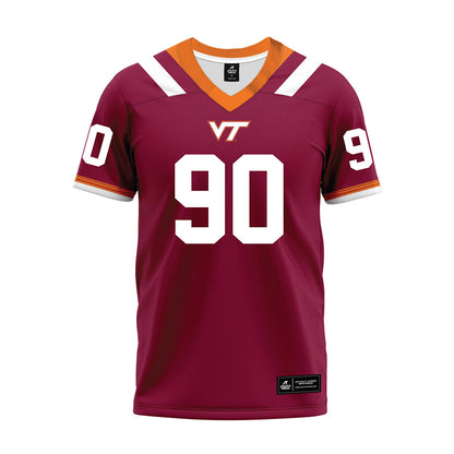 Virginia Tech - NCAA Football : Andrew Hanchuck - Premium Football Jersey-0