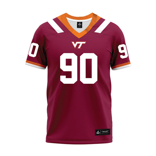 Virginia Tech - NCAA Football : Andrew Hanchuck - Premium Football Jersey-0