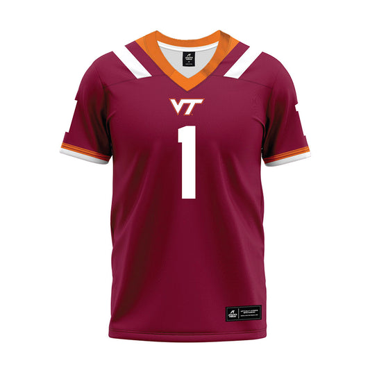 Virginia Tech - NCAA Football : Kyron Drones - Premium Football Jersey