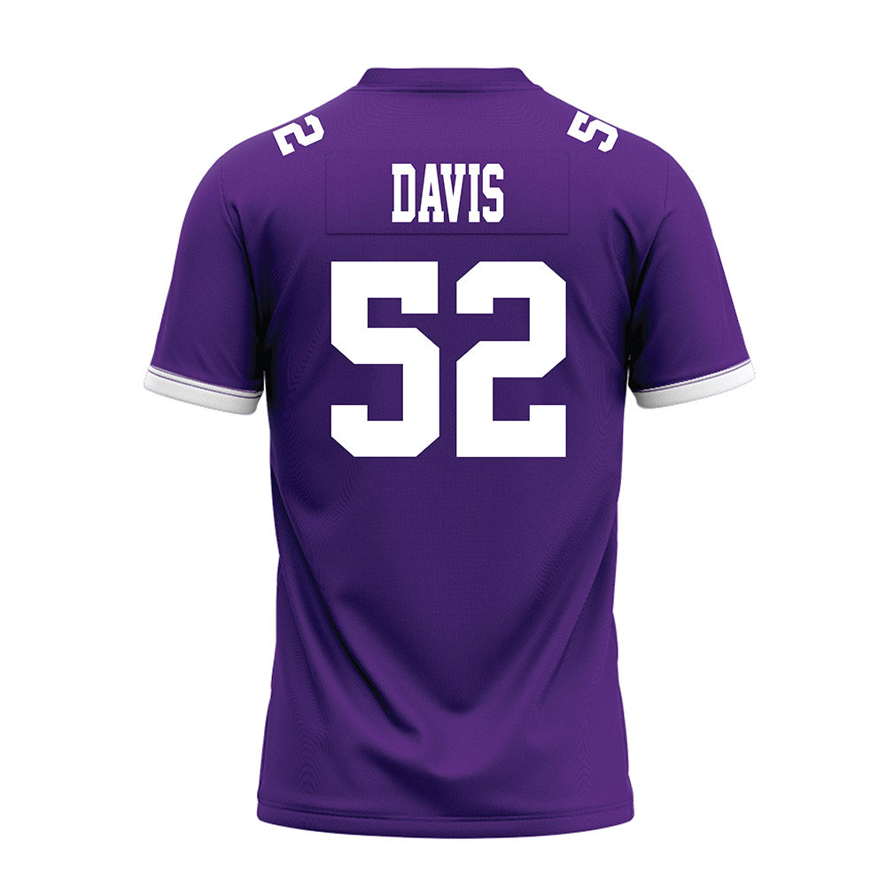 Kansas State - NCAA Football : Ryan Davis - Purple Premium Football Jersey