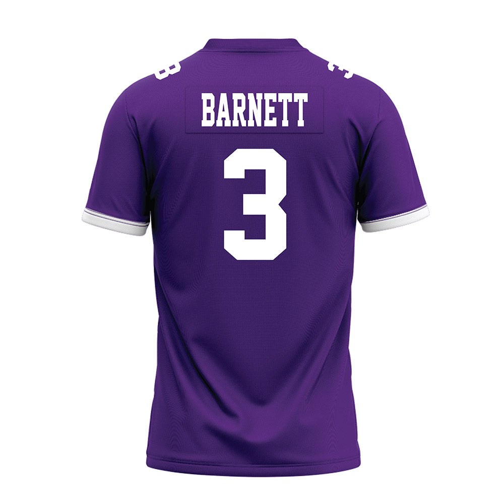 Kansas State - NCAA Football : Blake Barnett - Purple Premium Football Jersey