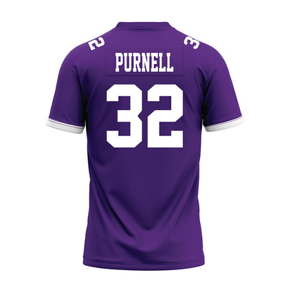 Kansas State - NCAA Football : Desmond Purnell - Purple Premium Football Jersey