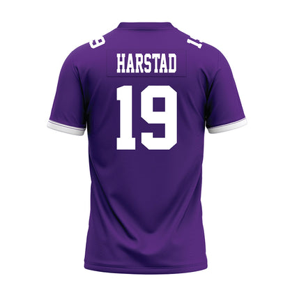 Kansas State - NCAA Football : Garrett Harstad - Purple Premium Football Jersey