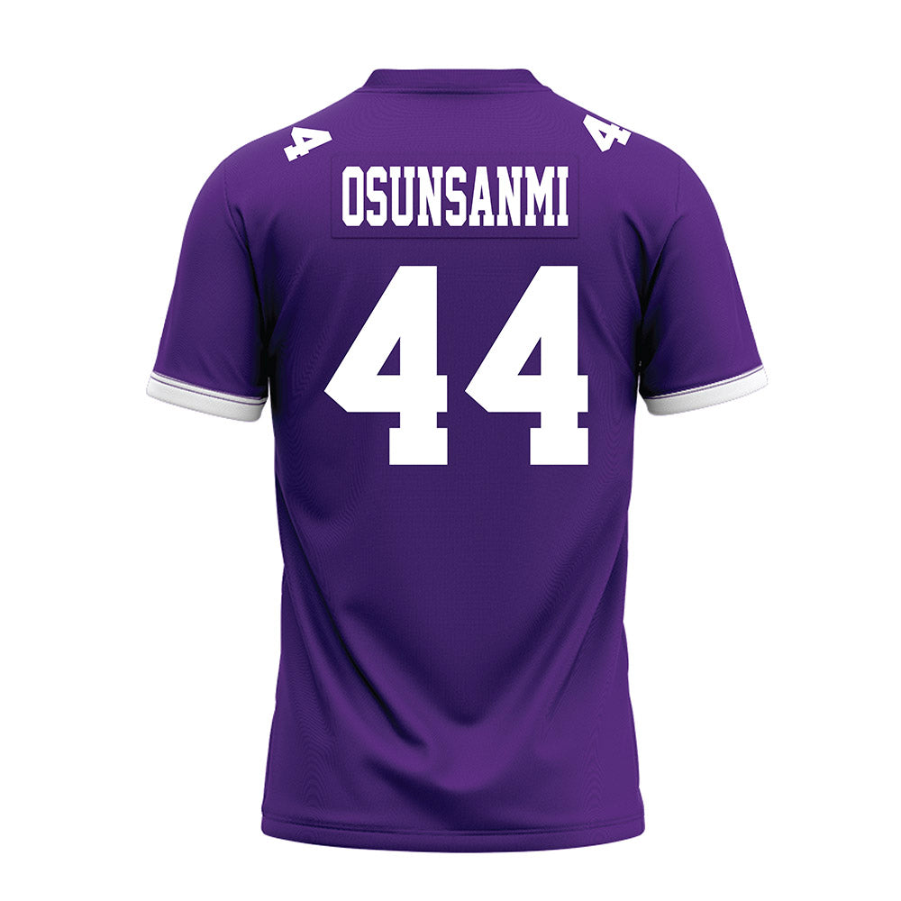 Kansas State - NCAA Football : Tobi Osunsanmi - Purple Premium Football Jersey