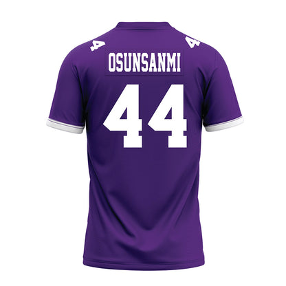 Kansas State - NCAA Football : Tobi Osunsanmi - Purple Premium Football Jersey