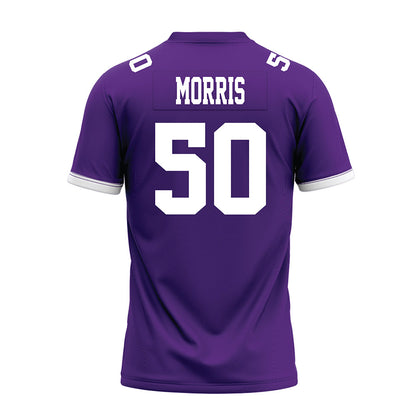 Kansas State - NCAA Football : Boone Morris - Purple Premium Football Jersey