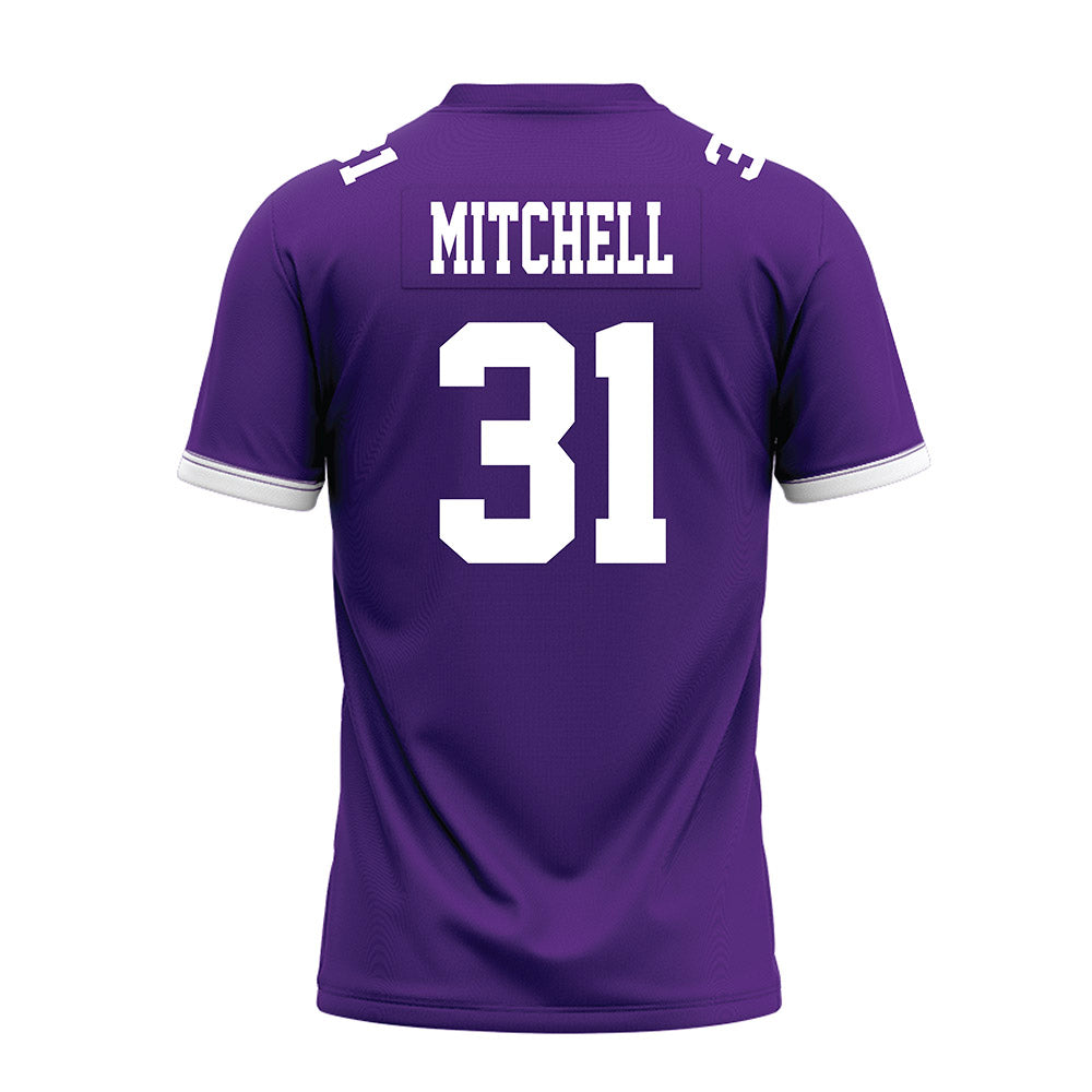 Kansas State - NCAA Football : Dominic Mitchell - Purple Premium Football Jersey-1