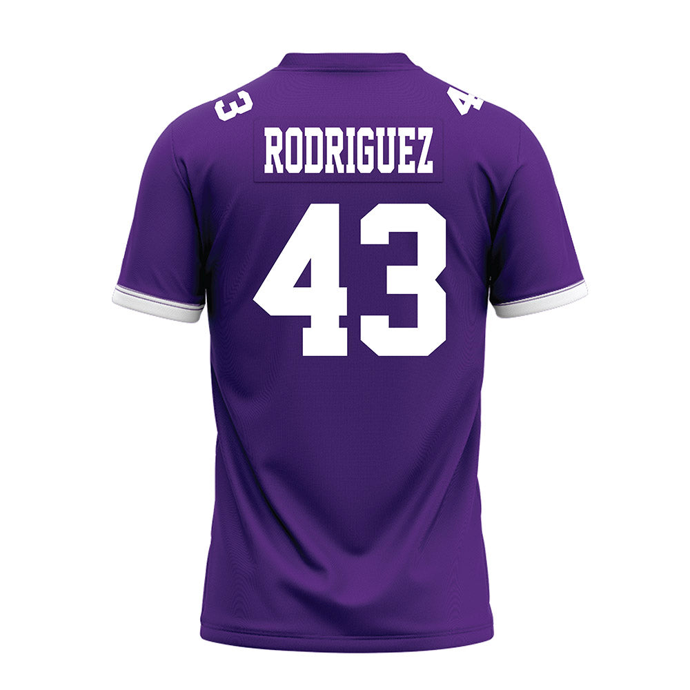 Kansas State - NCAA Football : Luis Rodriguez - Purple Premium Football Jersey-1