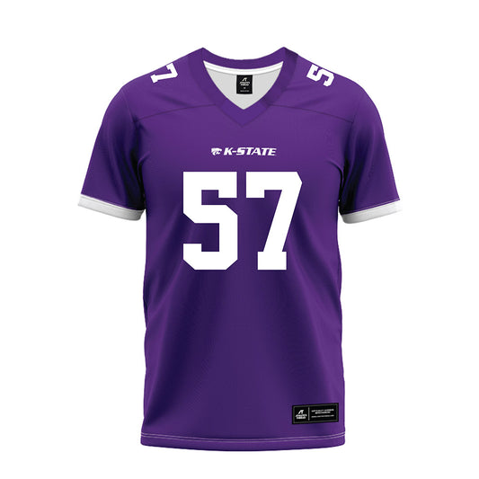 Kansas State - NCAA Football : Beau Palmer - Purple Premium Football Jersey