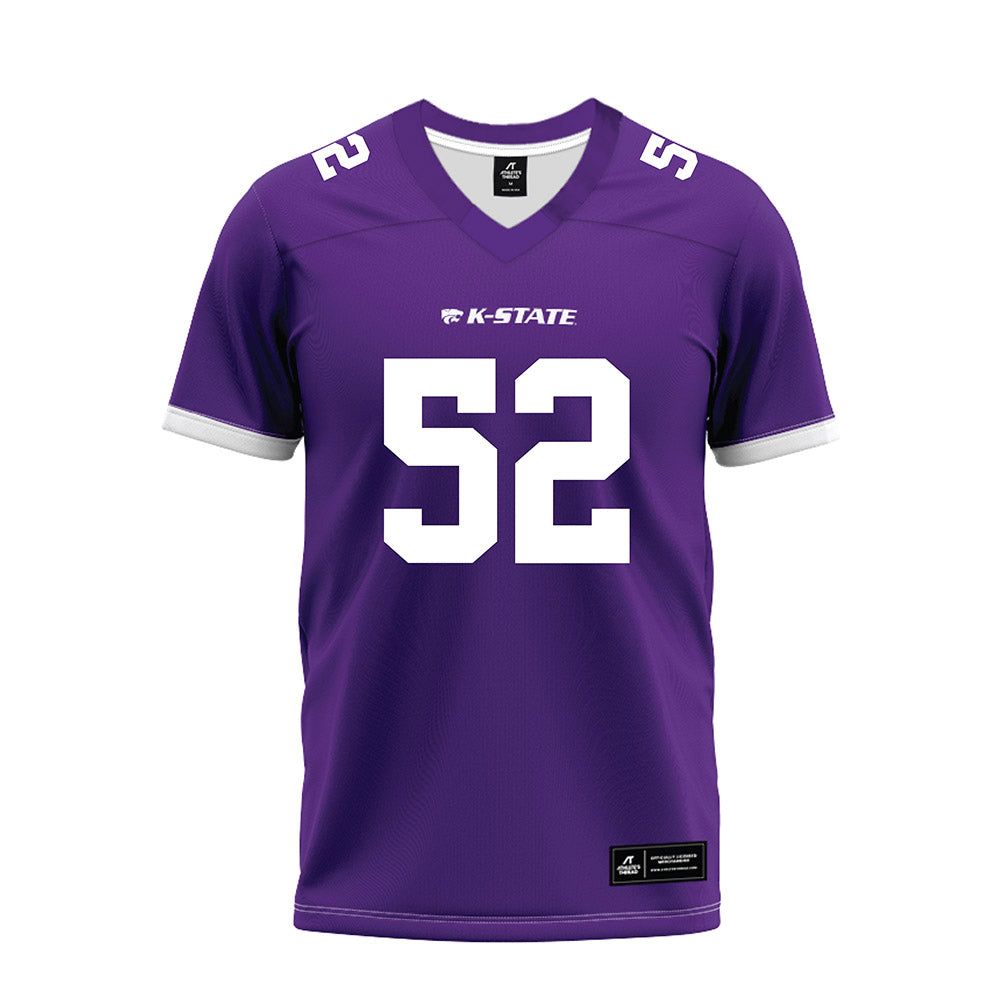 Kansas State - NCAA Football : Ryan Davis - Purple Premium Football Jersey