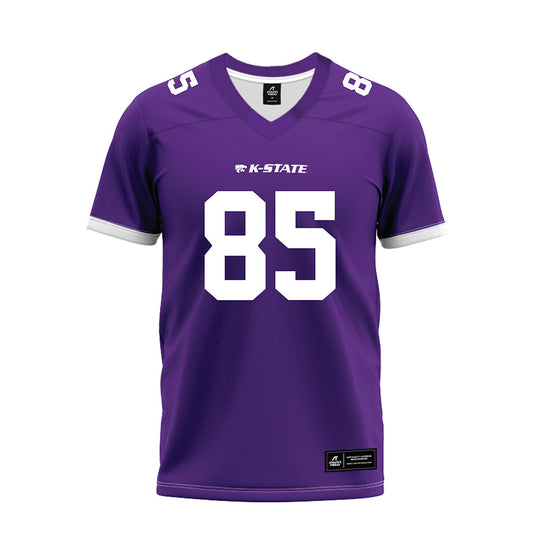 Kansas State - NCAA Football : Larry Porter IV - Purple Premium Football Jersey-0
