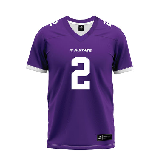 Kansas State - NCAA Football : Bryce Noernberg - Purple Premium Football Jersey