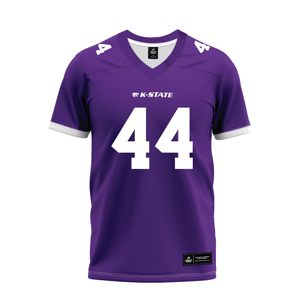 Kansas State - NCAA Football : Tobi Osunsanmi - Purple Premium Football Jersey