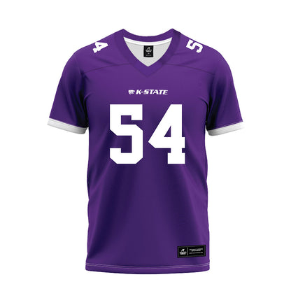 Kansas State - NCAA Football : Hadley Panzer - Purple Premium Football Jersey