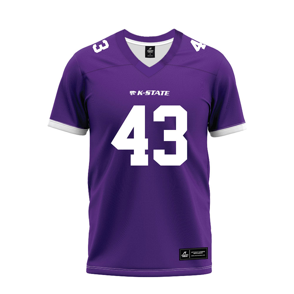 Kansas State - NCAA Football : Luis Rodriguez - Purple Premium Football Jersey-0