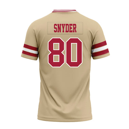 Oklahoma - NCAA Football : Jakeb Snyder - Premium Football Jersey-1