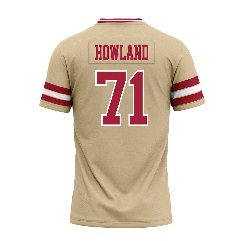 Oklahoma - NCAA Football : Logan Howland - Premium Football Jersey-1