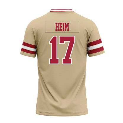 Oklahoma - NCAA Football : Taylor Heim - Premium Football Jersey-1