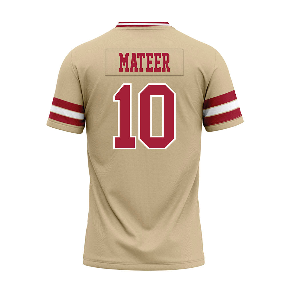 Oklahoma - NCAA Football : John Mateer - Premium Football Jersey-1