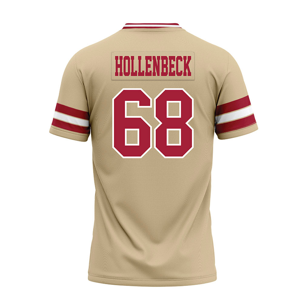 Oklahoma - NCAA Football : Owen Hollenbeck - Premium Football Jersey-1