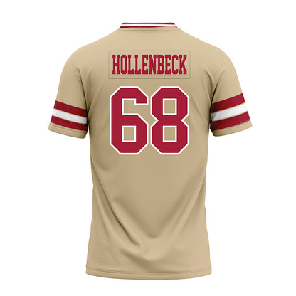 Oklahoma - NCAA Football : Owen Hollenbeck - Premium Football Jersey-1