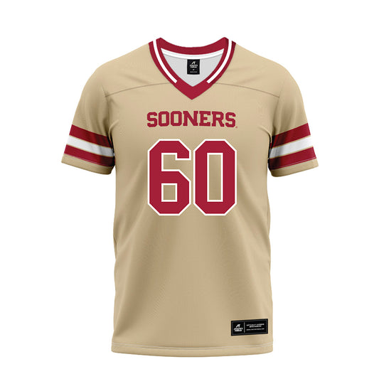 Oklahoma - NCAA Football : Caleb Nitta - Premium Football Jersey-0