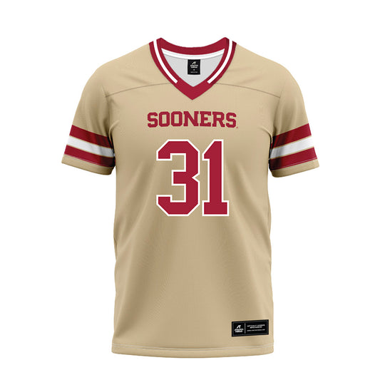 Oklahoma - NCAA Football : Reed DeQuasie - Premium Football Jersey-0