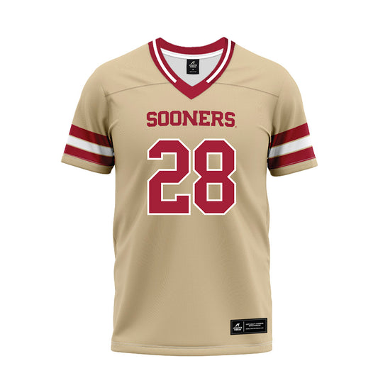 Oklahoma - NCAA Football : Marcus James - Premium Football Jersey-0