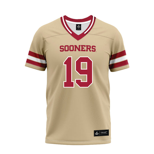 Oklahoma - NCAA Football : Jacobe Johnson - Premium Football Jersey-0