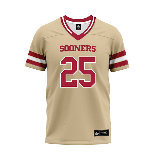 Oklahoma - NCAA Football : Michael Boganowski - Premium Football Jersey-0